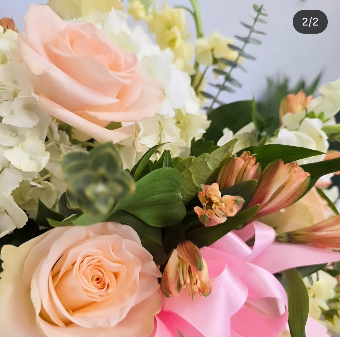 Sleeping Beauty Garden Box Arrangement